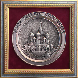 Плакетка "Собор Василия Блаженного" - relief43.jpg