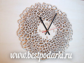 Деревянные настенные часы "Узоры" - il_570xN.540435300_797n.jpg
