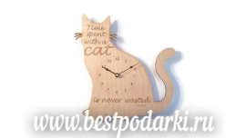 Деревянные настенные часы гравированные "Кот" - il_570xN.1043977561_p046.jpg