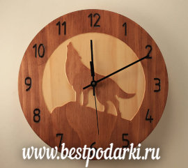 Деревянные настенные часы "Волк" - il_570xN.860013367_pfvo.jpg