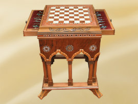 Шахматный стол "Стол королевский" - 2609-1.jpg