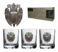 Подарочный набор стаканов для виски «ФСО»
