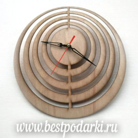 Деревянные настенные часы "Лазерная резка" - il_570xN.1107286046_ogqx.jpg