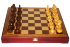 Игровой набор - шахматы "Неваляшки", шашки, карты, домино - 42х42 см (высота короля 3,00") - 33cv.jpg