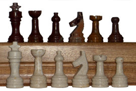 Шахматы каменные малые (высота короля 3,10") - 155d.jpg