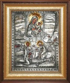Тихвинская икона с изображением явления Пресвятой Богородицы пономарю Георгию - 0102021001.jpg