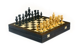 Шахматы "Черный султан" (ручная работа) - shahmaty_india_cherny_sultan_01.jpg