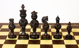 Шахматы "Черный султан" (ручная работа) - shahmaty_india_cherny_sultan_04.jpg