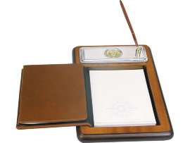 Подставка для бумажного блока с ручкой и телефонной книжкой «Голова льва» - гл1lf.jpg