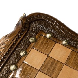 Шахматы + Нарды резные "Арарат" с бронзой 30, Ohanyan - IMG_0924.JPG