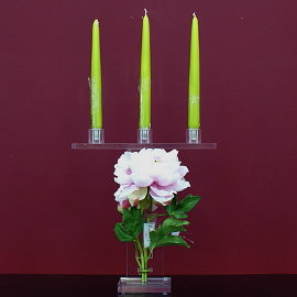 Pauline Подсвечник на три свечи "Пион" - 5474.jpg