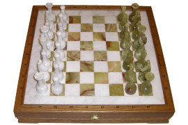 Шахматы каменные стандартные (высота короля 3,50") - CIMG6243_enl.JPG