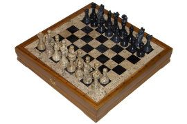 Шахматы каменные изысканные (высота короля 3,50") - CIMG6229_enl.JPG