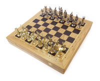 Оловянные шахматы "Древняя Греция" 