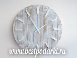 Деревянные настенные часы "Handmade" - il_570xN.1109449700_9bn2.jpg