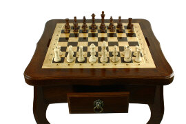 Стол для шахмат и нард "Императорский"  75 см - стол для шахмат и нард императорский