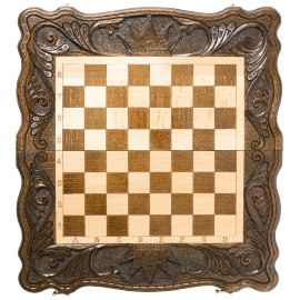 Шахматы + нарды резные "Корона" 50, Haleyan - IMG_2383.JPG