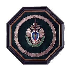Настенные часы "Эмблема Пограничной службы России" - Настенные часы "Эмблема Пограничной службы России"