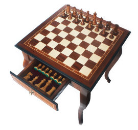  Шахматный стол "Красное дерево" - SA_7149.jpg
