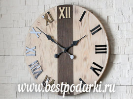 Деревянные настенные часы - il_570xN.1081534418_2zs6.jpg
