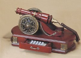 (Zh) Телефон кноп. ''Пушка'' (дерево) - 16967.jpg
