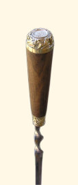 Шампура подарочные 6шт. в колчане из натуральной кожи - 301 колпачок 2.jpg