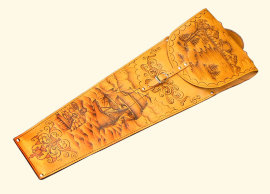 Шампура подарочные 6шт. в колчане из натуральной кожи - 301 колпачок 3.jpg