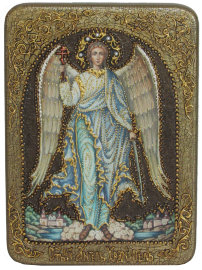 Подарочная икона "Ангел Хранитель" на мореном дубе - RTI-690m_enl.jpg