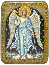 Подарочная икона "Ангел Хранитель" на мореном дубе - RTI-290m_enl.jpg