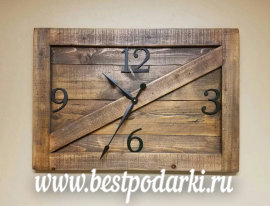 Деревянные настенные часы - il_570xN.1145390662_phz8.jpg