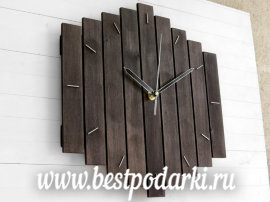 Деревянные настенные часы "Большой ромб" - il_570xN.1111102587_t5ft.jpg