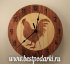 Деревянные настенные часы "Петушок" - il_570xN.827330596_stow.jpg