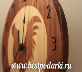 Деревянные настенные часы "Петушок" - il_570xN.827330604_tn60.jpg