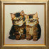 два пушистых котёнка - багет для 2 пушистых котят-m.jpg