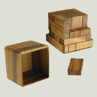Головоломка Куб 18 частей  