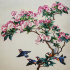 стайка птиц у цветущей айвы - PK7B3969-m.jpg