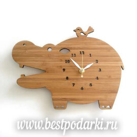 Деревянные настенные часы "Животные и птицы" - 106109_2_800.jpg