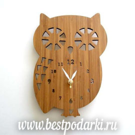 Деревянные настенные часы "Животные и птицы" - 106109_6_800.jpg