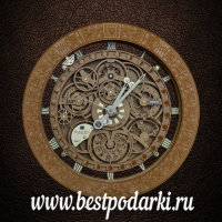 Деревянные настенные часы "Антиквариат"