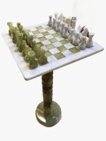 Шахматный стол из оникса