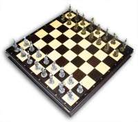 Оловянные шахматы "Бородино" 