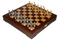 Шахматы  "Галлы-Римляне" черненые