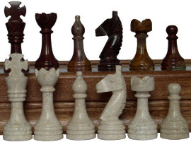 Шахматы каменные изысканные (высота короля 3,50") - 4nh.jpg