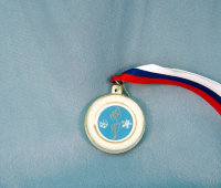Медаль фарфоровая малая с изображением
