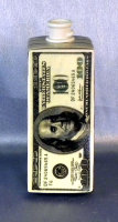 Штоф Банкноты-Доллар вертикальный