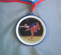 Медаль фарфоровая