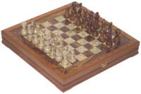 Шахматы каменные Европейские (высота короля 3,50") 