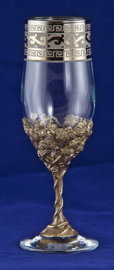 Набор из 6-ти бокалов для шампанского, отделка "Версаче" , арт. НБШ-06В - schampan versachefa.jpg
