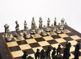 Шахматы из камня "Средневековая Европа" - Шахматы из камня "Средневековая Европа"