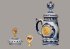 Кружка с металлическими медальонами и фарфоровым Орлом   - 20-17vs.jpg